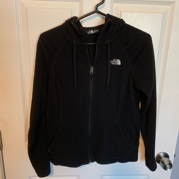 The North Face Jackets & Blazers - The north face black fleece zip up